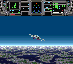 Super Air Diver (Europe) In game screenshot